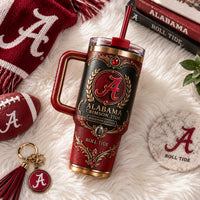 ALA Heritage Crest - Crimson and Gilded Wraparound Tumbler
