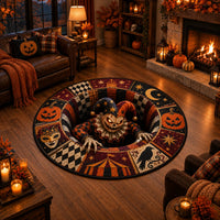 The Jester Rises - A Quilted Study in Halloween Atmosphere