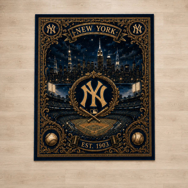 NYY Est. 1903 - A Floor Study in Navy, Gold and City Light - main