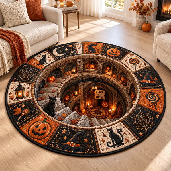 Trick or Treat - A Quilted Descent in Stone and Amber - main