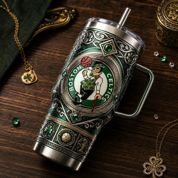 BOS Emerald Medallion - Heritage Relief Tumbler Composition - main
