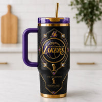 LAL Gold Crest - Purple and Black Tumbler Statement