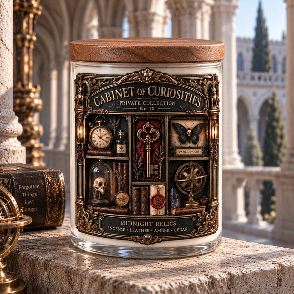Cabinet of Curiosities - Midnight Relics Scented Candle - main