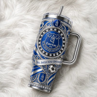 EVE Crest in Royal Blue - Ornate Tumbler Elegance