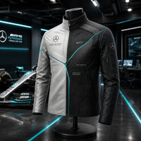 Silver Meets Carbon - MER W17 Split-Panel Jacket
