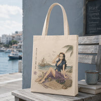 Robin at Rest - Seaside Elegance in Faded Ink Tones