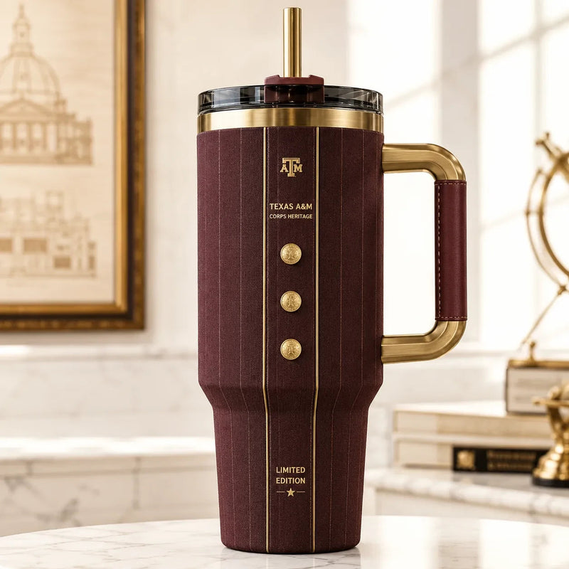 TAMU Corps Heritage - Maroon Dress Uniform Tumbler