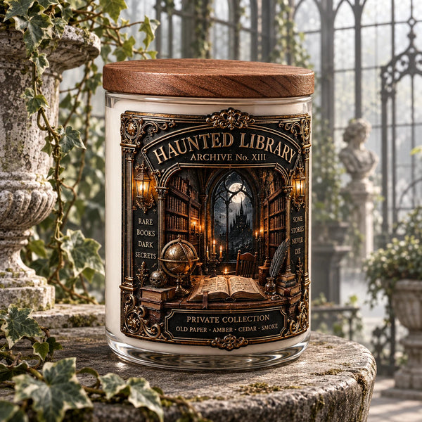 Some Stories Never Die - Haunted Library Archive No. XIII Candle - main