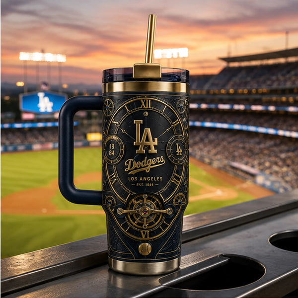 LAD Timepiece - Gold Clockwork Tumbler with Ballpark Presence - main