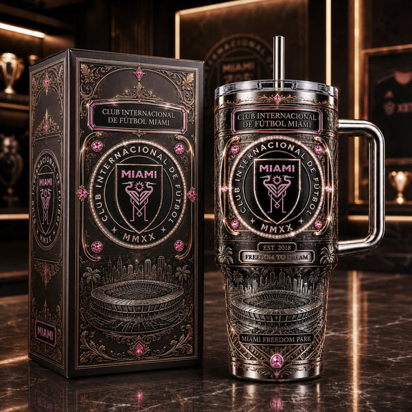 MIA Engraved in Rose Gold - Freedom To Dream Tumbler - main