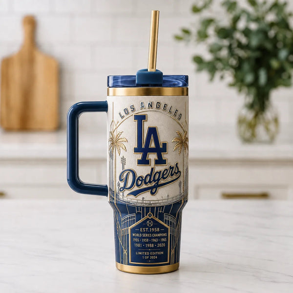 LAD Heritage - Palms, Gold Line and a Quiet Blue Anchor - main