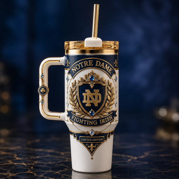 ND Crest - Heraldry, Gold Leaf and Quiet Order - main