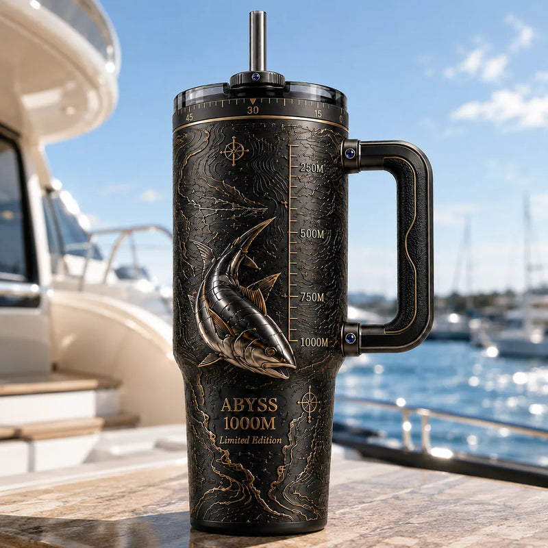 ABYSS 1000M - Bronze Relief, Depth Marks and Quiet Adventure