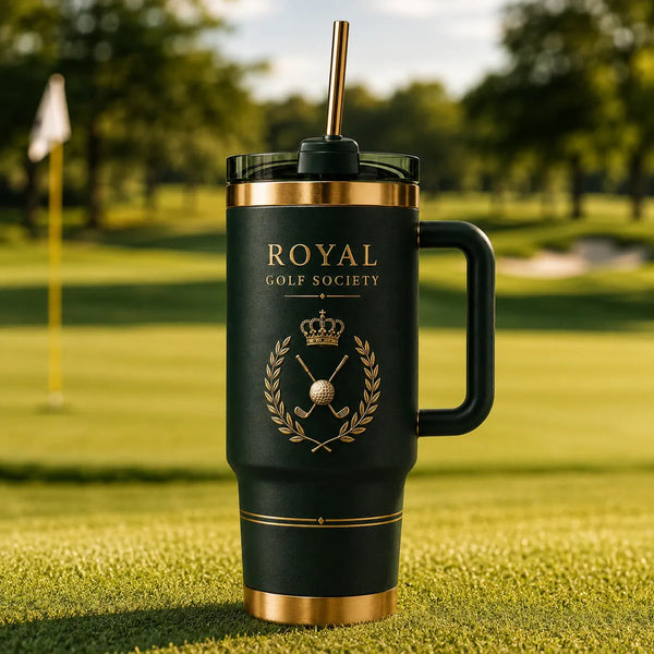 Royal Golf Society - Crest and Laurel Drinkware Composition - main