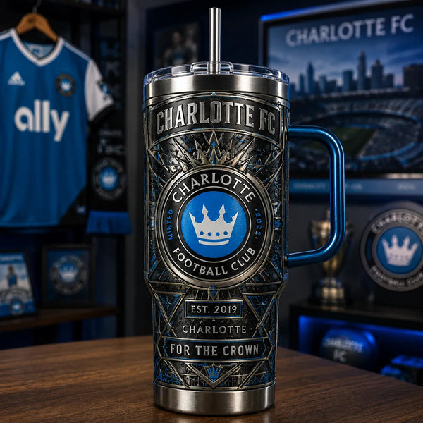 CLT Crown Crest - A Medallion-Built Tumbler Graphic - main