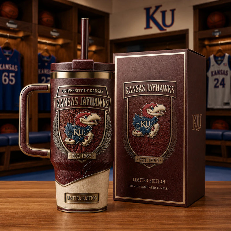 KU Heritage Crest - Collegiate Emblem Tumbler