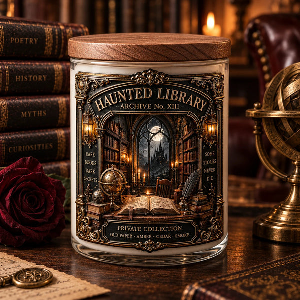 Some Stories Never Die - Haunted Library Archive No. XIII Candle - main