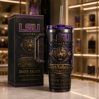 LSU - Death Valley Relief in Purple and Gold