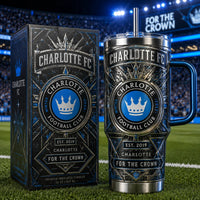CLT Crown Crest - A Medallion-Built Tumbler Graphic