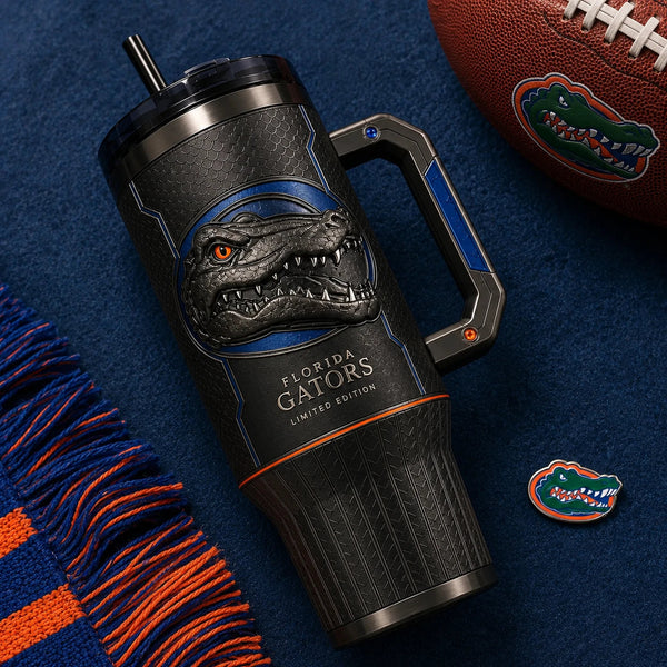 FLA Blackout - Sculpted Gator Emblem, Tonal Tumbler - main