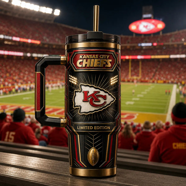 KC Arrowhead Emblem - A Study in Crimson, Black and Gold - main