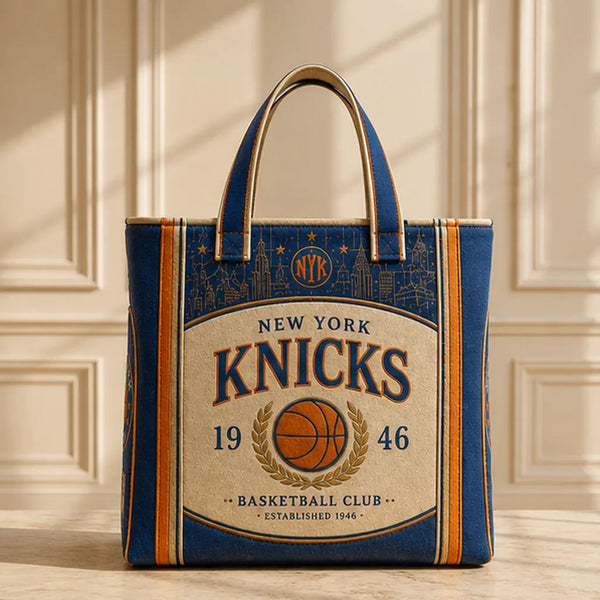 NYK 1946 - Heritage Crest Tote in Blue and Orange - main