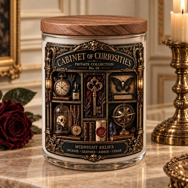 Cabinet of Curiosities - Midnight Relics Scented Candle - main