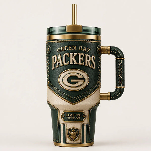 GB - Heritage Green and Gold Emblem Tumbler - main