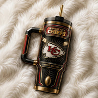 KC Arrowhead Emblem - A Study in Crimson, Black and Gold