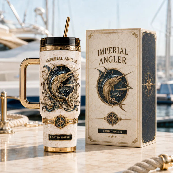 Imperial Angler - The Marlin Rises in Gold and Ivory - main