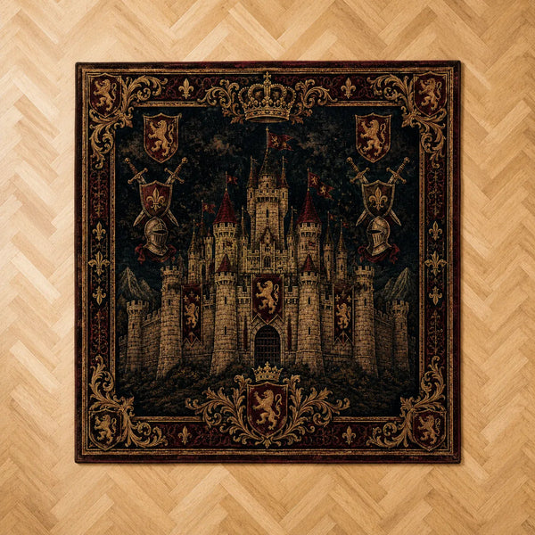 The Keep at Midnight - Heraldic Castle Floor Composition - main