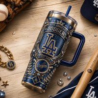 LAD Heritage - Navy, Gold and the Ornamental Crest
