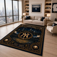 NYY Est. 1903 - A Floor Study in Navy, Gold and City Light