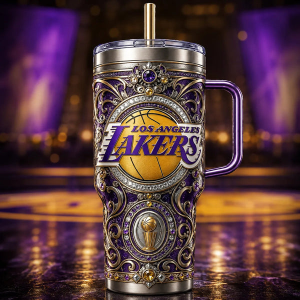 LAL Ornament - A Study in Purple, Gold and Filigree - main
