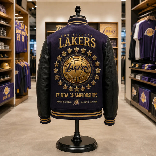 LAL Court Standard - Purple and Gold Varsity Silhouette - main