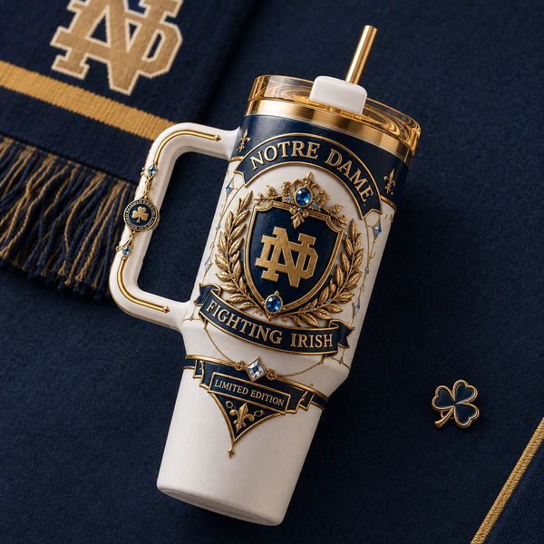 ND Crest - Heraldry, Gold Leaf and Quiet Order - main