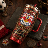 RBNY Heritage - Crest, Skyline and Gold Relief Tumbler