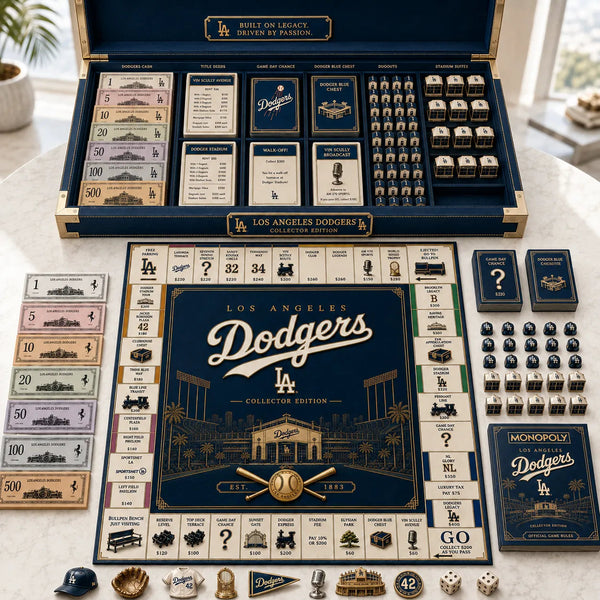 Built On Legacy - The LAD Navy-And-Gold Board Game Layout - main