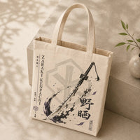 Nozarashi Ink Study - Kenpachi Sumi Graphic Tote