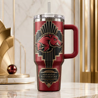 ARK Crimson Deco - Razorback Crest Tumbler