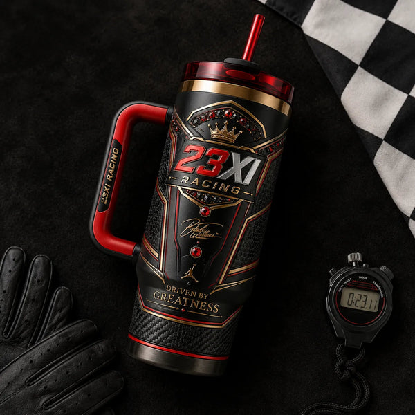23XI \Uffffffff Driven by Greatness, Crown and Carbon Composition - main
