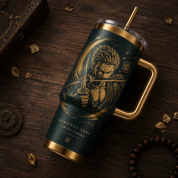Blade Arc - Zoro Battle-Ready in Gold and Deep Green - main