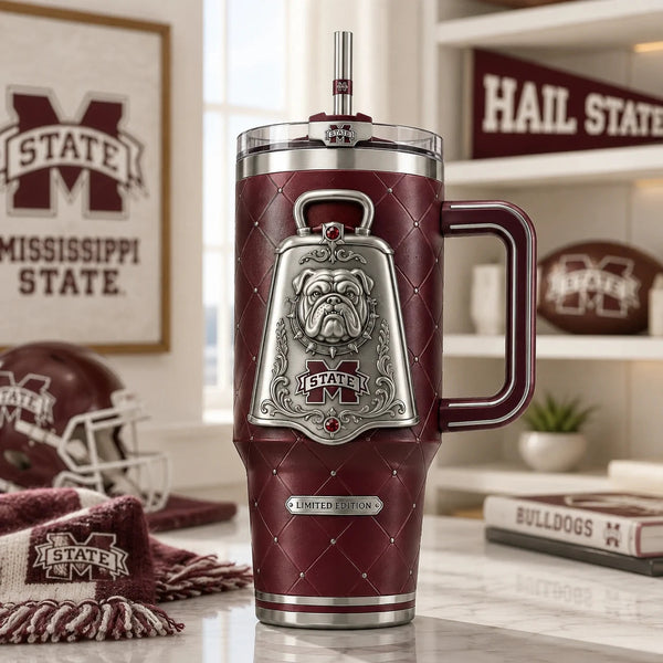 MSST Cowbell Crest - Maroon Heritage Tumbler - main