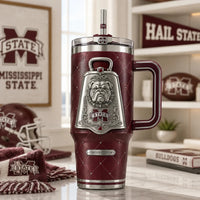 MSST Cowbell Crest - Maroon Heritage Tumbler