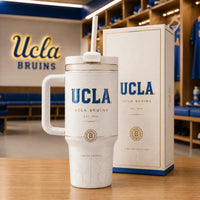 UCLA in Ivory - Collegiate Type, Quiet Gold Detailing