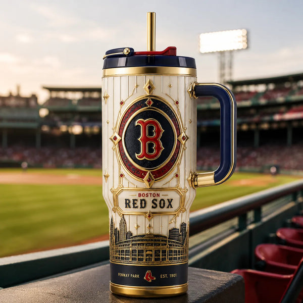 BOS Heritage Crest - Gilded Ballpark Tumbler - main