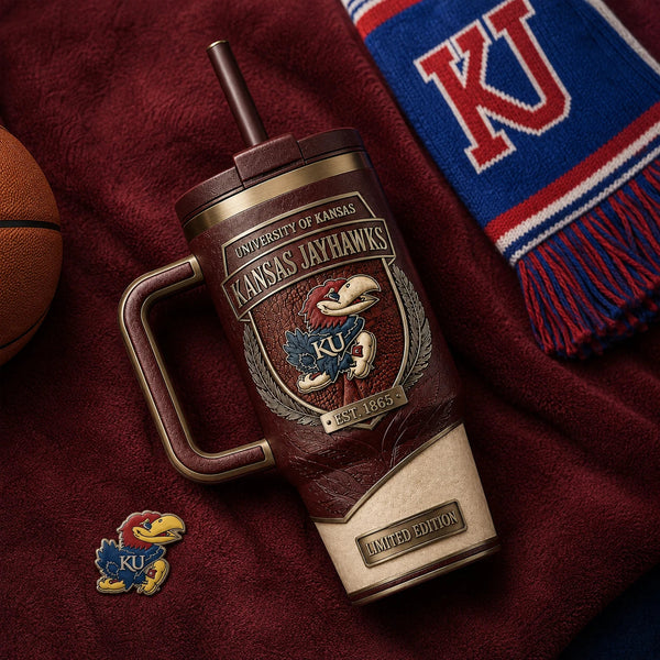 KU Heritage Crest - Collegiate Emblem Tumbler - main