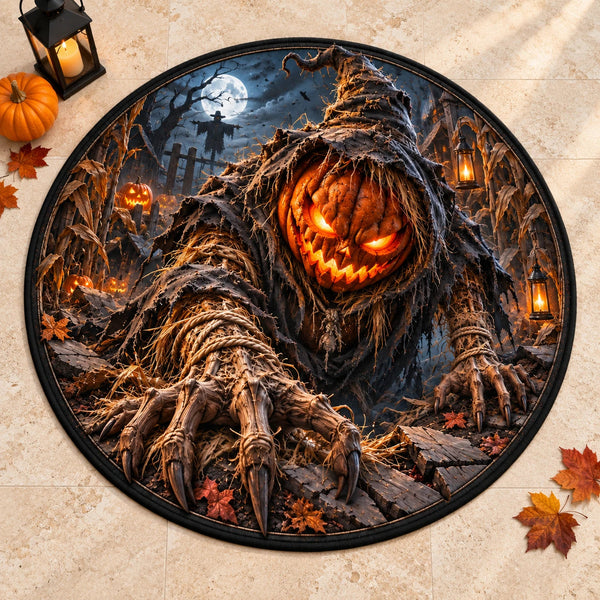 Harvest Dread - Lantern-Lit Scarecrow Statement Floor Piece - main