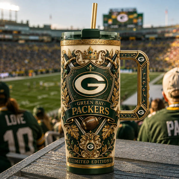 GB Crest Pride - Green, Gold and Ceremonial Detail - main