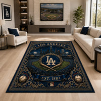 LAD Heritage - Navy and Gold Ballpark Floor Piece